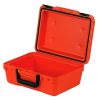 AllConditions Series 115 Weather Resistant Carrying Cases - Orange, Empty