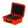 AllConditions Series 115 Weather Resistant Carrying Cases - Orange, Pluck Foam