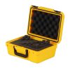 AllConditions Series 115 Weather Resistant Carrying Cases - Yellow, Pluck Foam