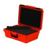 AllConditions Series 180 Weather Resistant Carrying Cases - Orange, Pluck Foam